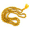 Natural Haldi Mala For Wearing Jaap Purpose 108 + 1 Beads Lab Tested